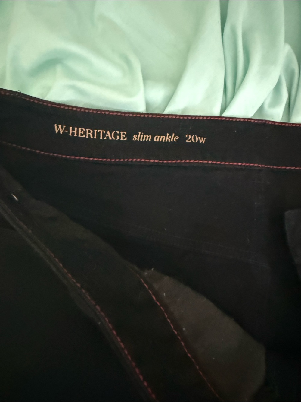 Talbots W-HERITAGE Slim Ankle Jeans in Black